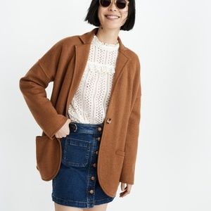 NWT Madewell Saville Sweater Blazer